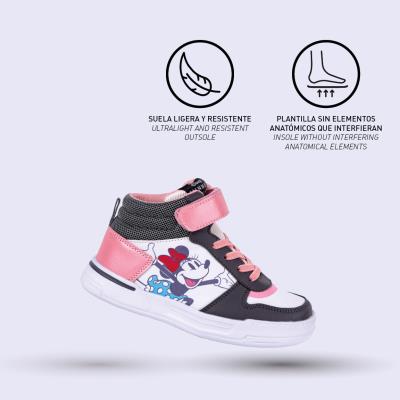 Botas Casual Infantiles Minnie Mouse Rosa 29
