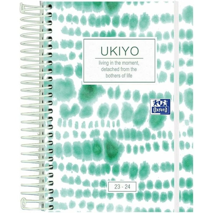 Oxford agenda escolar japandi te 4º semana vista c/surtidos castellano 2023-2024