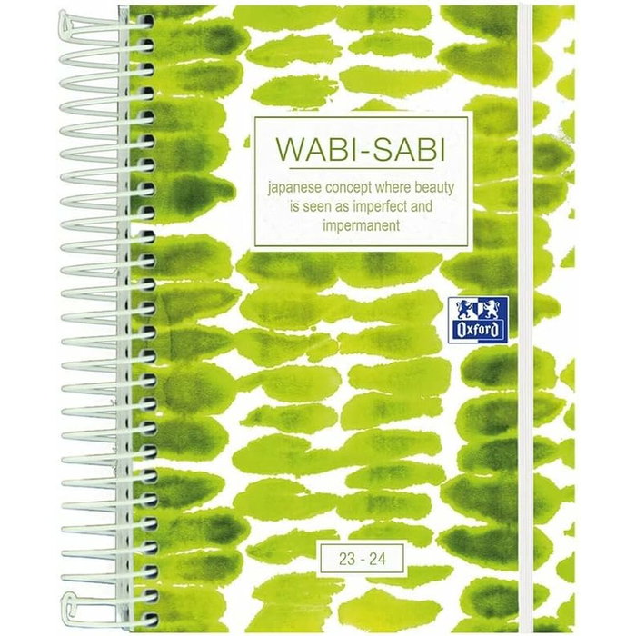 Oxford agenda escolar japandi te 4º semana vista c/surtidos castellano 2023-2024