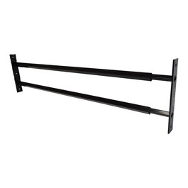 Mottez Barra de seguridad extensible 99 - 188 cm, 2 barras