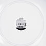 Quid Plato Llano Acuarela 25 cm Blanco