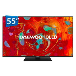 Daewoo 55DM75QV Smart TV 55" QLED 4K UHD con Dolby Vision, HDR10, Procesador Quad Core y Dolby Audio