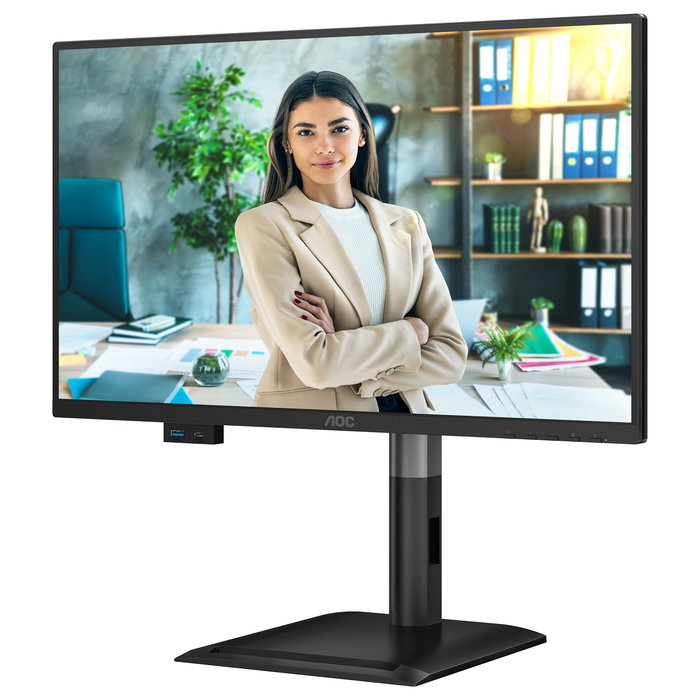 AOC Monitor 24P4U 23.8" Full HD IPS 120Hz 4ms HDMI DP USB Negro