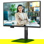 AOC Monitor 24P4U 23.8" Full HD IPS 120Hz 4ms HDMI DP USB Negro