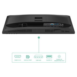 AOC Monitor 24P4U 23.8" Full HD IPS 120Hz 4ms HDMI DP USB Negro