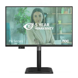 AOC 24P4U Monitor Full HD de 23.8 pulgadas, 120Hz, IPS, Negro