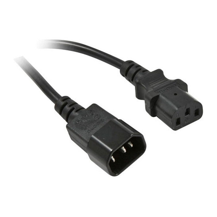 Synergy21 Synergy 21 Cable de alimentación C14/C13 de 1 m, Negro Synergy21 Synergy 21 Cable de alimentación C14/C13 de 1 m, Negro