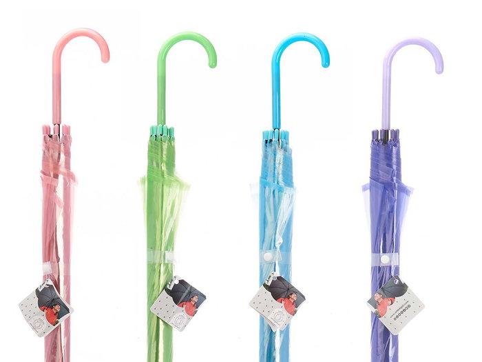 Arte Regal Paraguas Infantil Transparente Surtidos 7x72x4 cm (Set de 24)