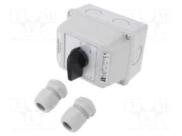 SPAMEL Interruptor de leva 16A 2 posiciones 0-1 IP65