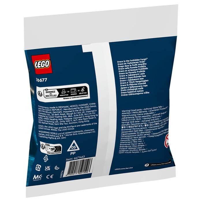 LEGO 30677 Harry Potter Draco en el Bosque Prohibido, Juego de Construcción, 33 Piezas, 6+ Años