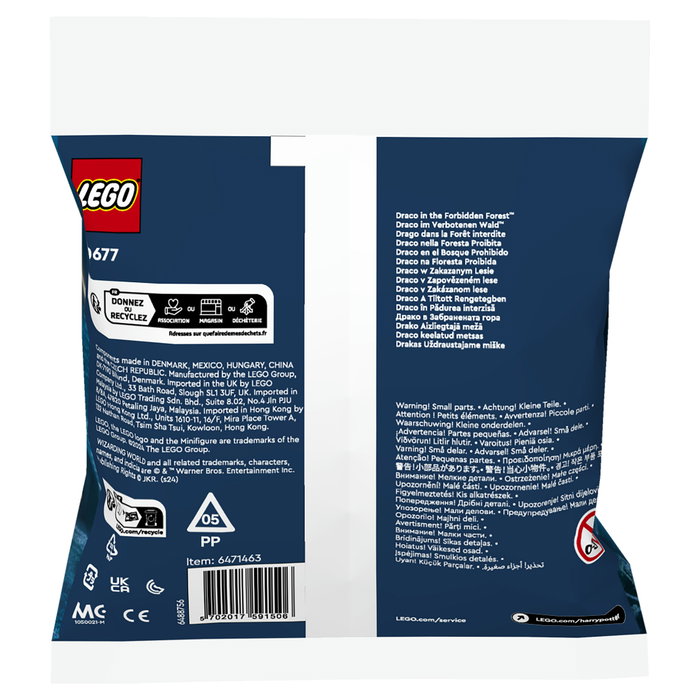 LEGO Harry Potter Draco en el Bosque Prohibido Polybag LEGO Harry Potter Draco en el Bosque Prohibido Polybag