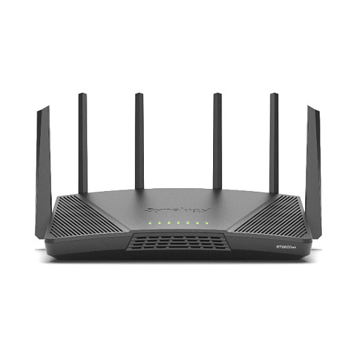 Synology RT6600ax Router Wi-Fi 6E Tribanda Negro
