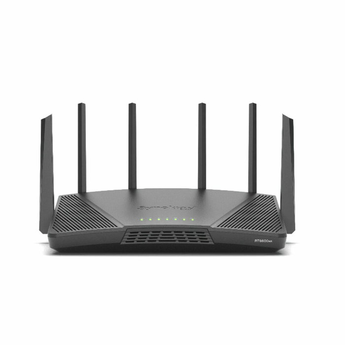 Synology RT6600ax Router Wi-Fi 6E Tribanda Negro