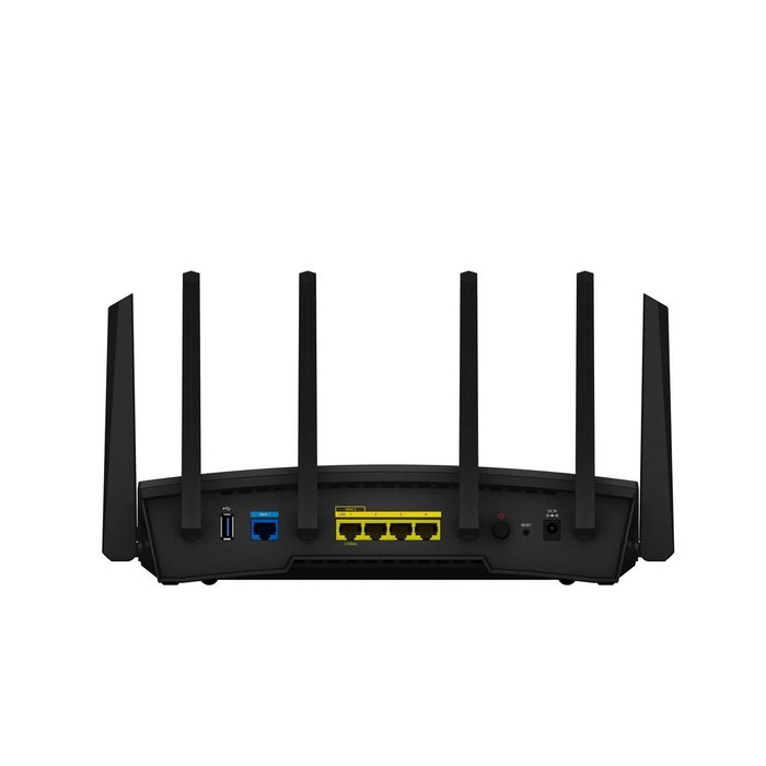 Synology RT6600ax Router Wi-Fi 6E Tribanda Negro