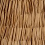 Ixia Lámpara de Mesa de Fibra Natural 26 x 26 x 39 cm