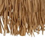 Ixia Lámpara de Mesa de Fibra Natural 26 x 26 x 39 cm