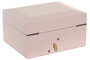 DKD Home Decor Joyero Romantico Rosa 14 x 9.5 x 18 cm