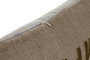 DKD Home Decor Pack de 2 Cojines de Algodón Impresos Natural 50x8x30 cm