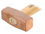 BETA Martillo de cobre con mango de madera de 260mm
