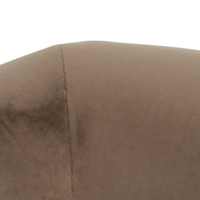 Ixia Sillón Taupe de Tejido y Madera