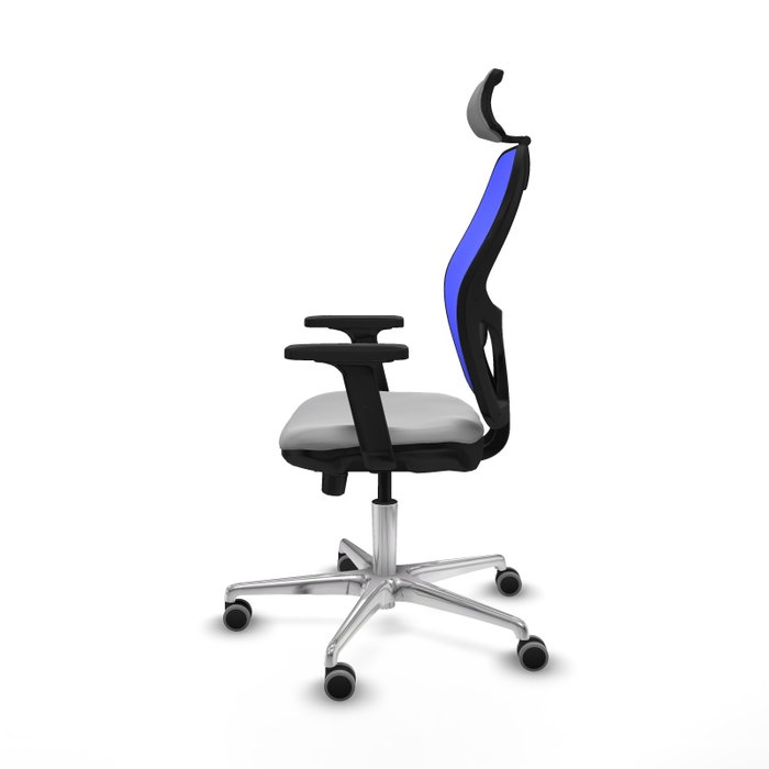 PIQUERAS Y CRESPO Silla de oficina Jorquera Gris claro/Azul PIQUERAS Y CRESPO Silla de oficina Jorquera Gris claro/Azul