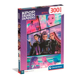 Clementoni Puzzle 21760 de 300 Piezas - K-Pop Demon Hunters (33,5 x 48,5 cm)