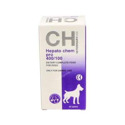 CHEMICAL IBERICA VET Hepato Chem Pro 400/100 30 Comp