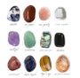 DKD Home Decor Collar de Piedra Signos del Zodiaco Multicolor