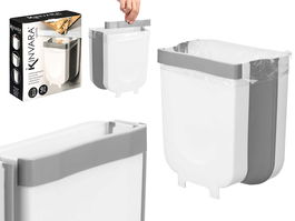 Kinvara Soporte Bolsa de Basura Gris 29x29x25 cm (Set de 6)