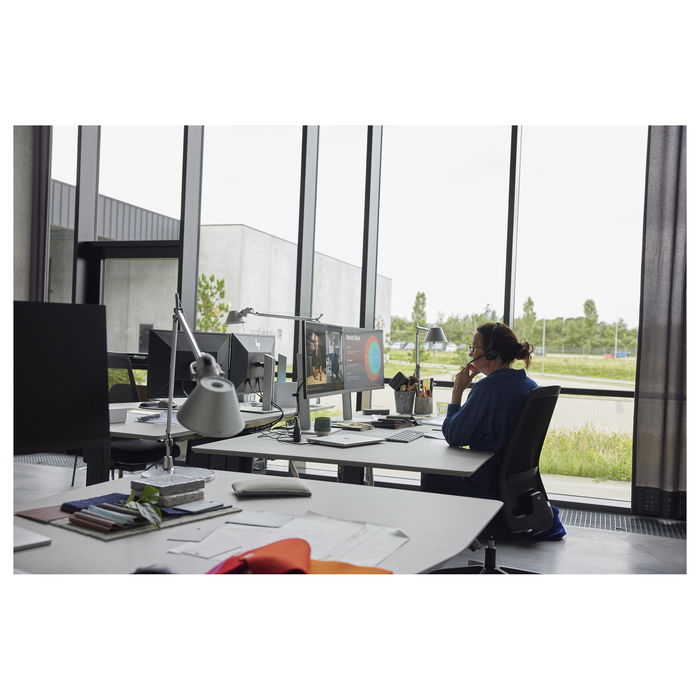 HP Auriculares Inalámbricos DECT Poly Savi 8420 Office Binaural con Certificación Microsoft Teams