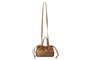 Lucky Bees Bolso de Mano Camel - Cuero de Polivinilo Elegante para Mujer, Bolso de Hombro Versátil (30x12x20 cm)
