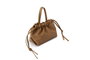 Lucky Bees Bolso de Mano Camel - Cuero de Polivinilo Elegante para Mujer, Bolso de Hombro Versátil (30x12x20 cm)