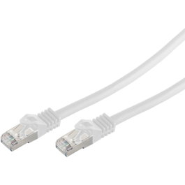 S-Impuls Patchkabel CAT7 RJ45 S/FTP PiMF 0,5m Blanco