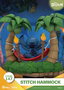 Lilo & Stitch Diorama PVC D-Stage Stitch Hammock 13 cm