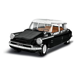 COBI 1956 Citroen DS 19 Executive Edition - Set de Construcción para Adultos y Niños, 2467 Piezas, Modelo en Negro y Blanco