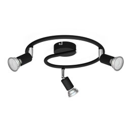 Philips Limbali Lámpara de 3 focos GU10 Negro