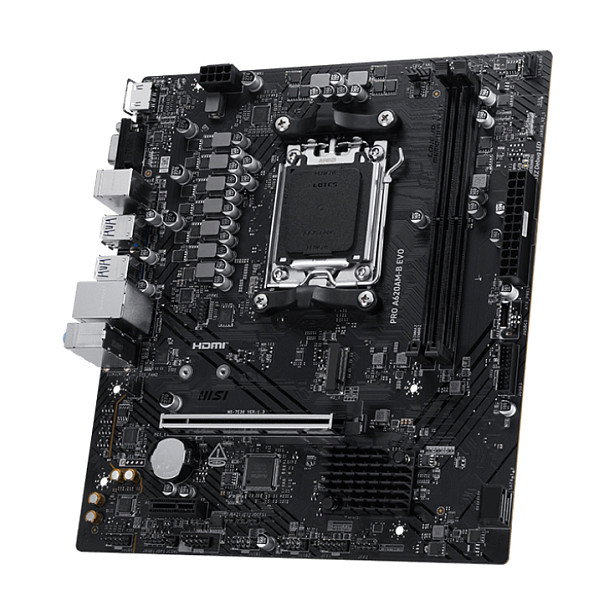 MSI PRO A620AM-B EVO AMD A620A ATX DDR5