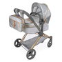 Cityx Coche Muñeca 3x1 Plegable para Muñecas hasta 50 cm 38x65x73 cm