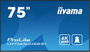 Iiyama LH7565UHSB-B1 Monitor 75 pulg. 4K UHD IPS Android 11