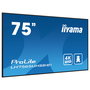 iiyama LH7565UHSB-B1 Monitor Táctil Comercial 4K UHD IPS de 75 Pulgadas (190 cm) con Android, 24/7, 60Hz, Wi-Fi, 2xHDMI, DisplayPort, Altavoces, Negro
