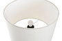 DKD Home Decor Lámpara Sobremesa India lamps 1c25 Latón Hueso Dorado Beige 36x36x45 cm