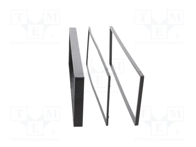 PER.PIC. Bastidor de montaje de radio 1 DIN Negro para Citroën y Peugeot