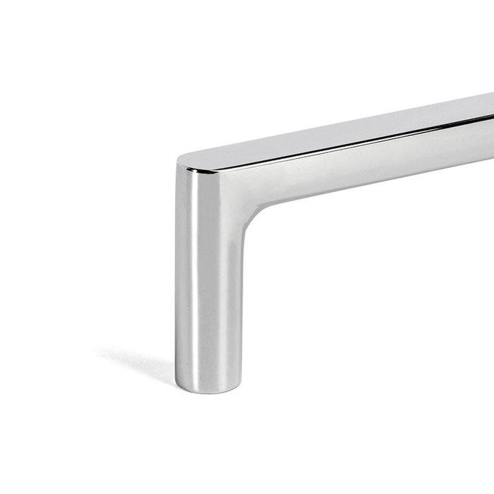 Viefe Tirador Zamak Modelo Pura, Disponible En Negro, Cobre, Latonado Y Cromo, Acabado Cromo
