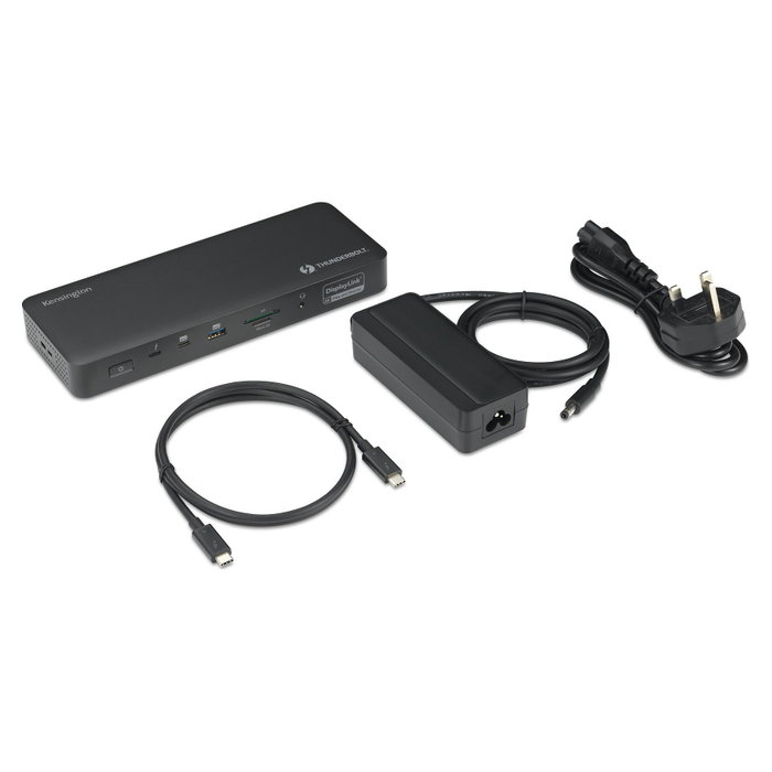 Kensington SD5920T EQ Thunderbolt 4 Quad 4K Docking Station con 140W DisplayLink
