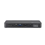 Kensington SD5920T EQ Docking Station Thunderbolt 4 - Base híbrida para 4 pantallas 8K, puertos USB-A/C, HDMI, DisplayPort, Ethernet 2.5GbE, Lector SD, 96W PD, Negro
