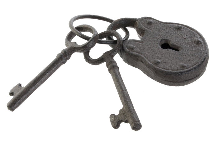 DKD Home Decor Decoración Colgante Marrón Oscuro Hierro Colado 2 x 10 x 15 cm (4 Unidades)