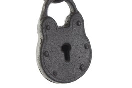 DKD Home Decor Decoración Colgante Marrón Oscuro Hierro Colado 2 x 10 x 15 cm (4 Unidades)