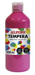 Tempera Alpino Liquida 500 Ml (Botella) Magenta