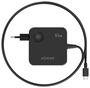 Aisens Cargador de Pared 65W PD3.0 USB-C con Cable 1.5m Negro ASCH-1PD65WL80-BK
