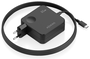 Aisens Cargador de Pared 65W PD3.0 USB-C con Cable 1.5m Negro ASCH-1PD65WL80-BK